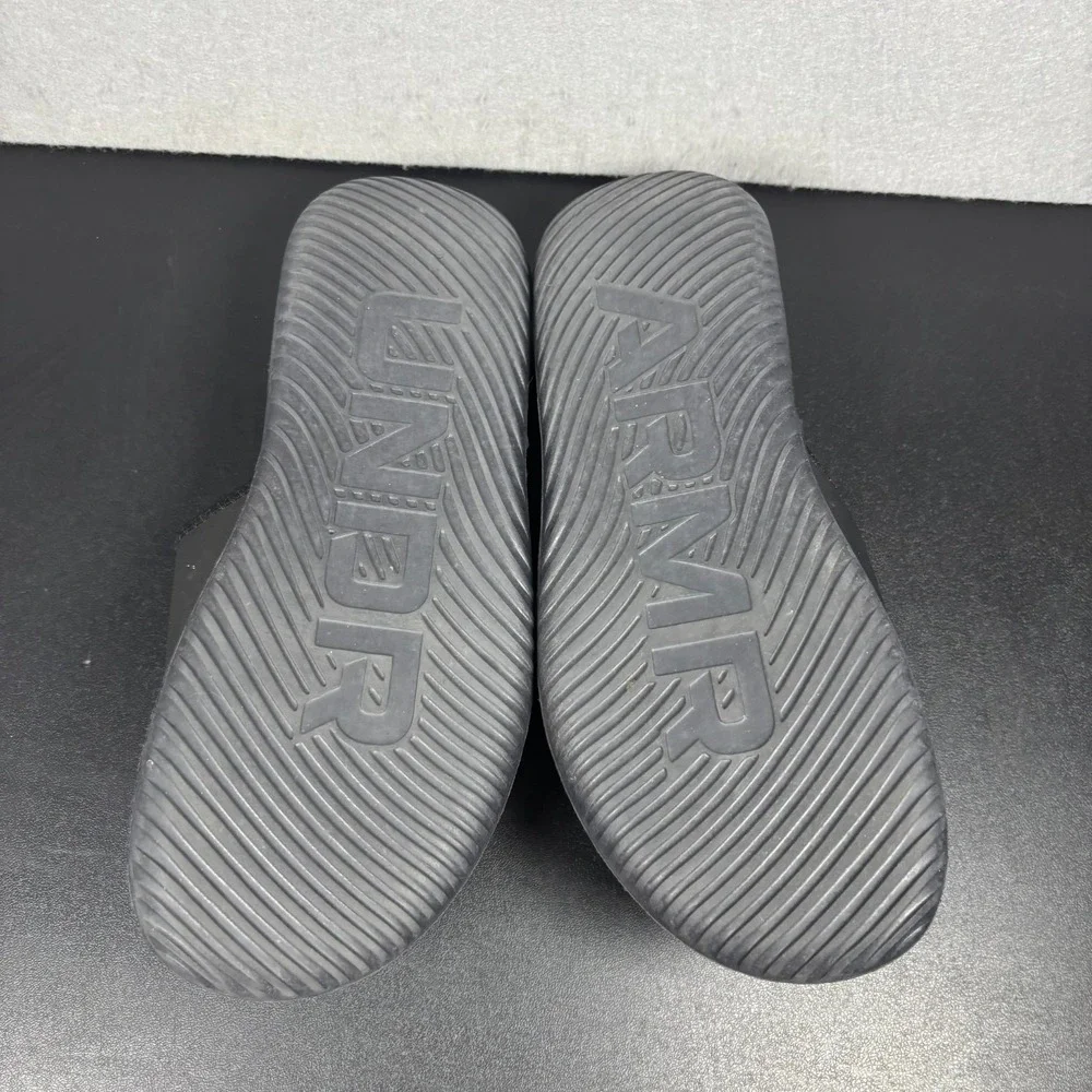Under Armour Ignite Pro 8 Black Memory Foam Slides Mens Size 11 Slip On Shoes